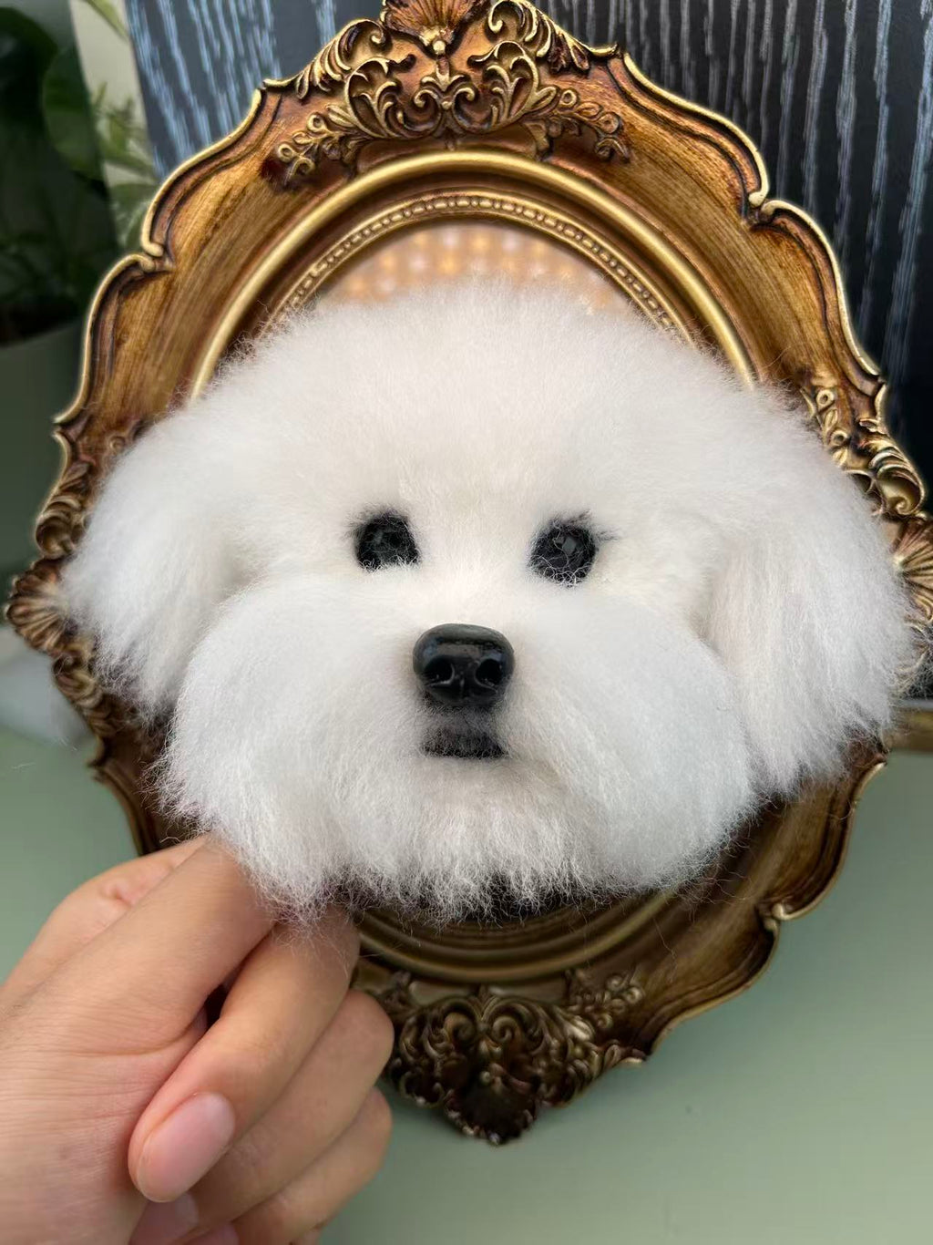 3D Custom needle-felted: Long Hair Style 238$ (70%deposit to start the project)