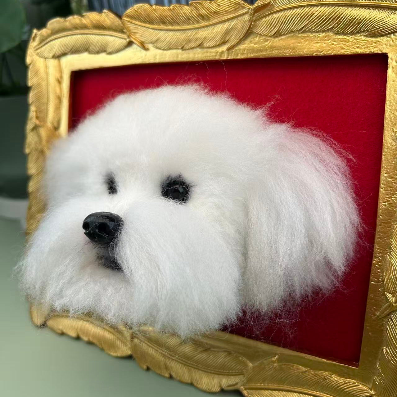 3D Custom needle-felted: Long Hair Style 238$ (70%deposit to start the project)